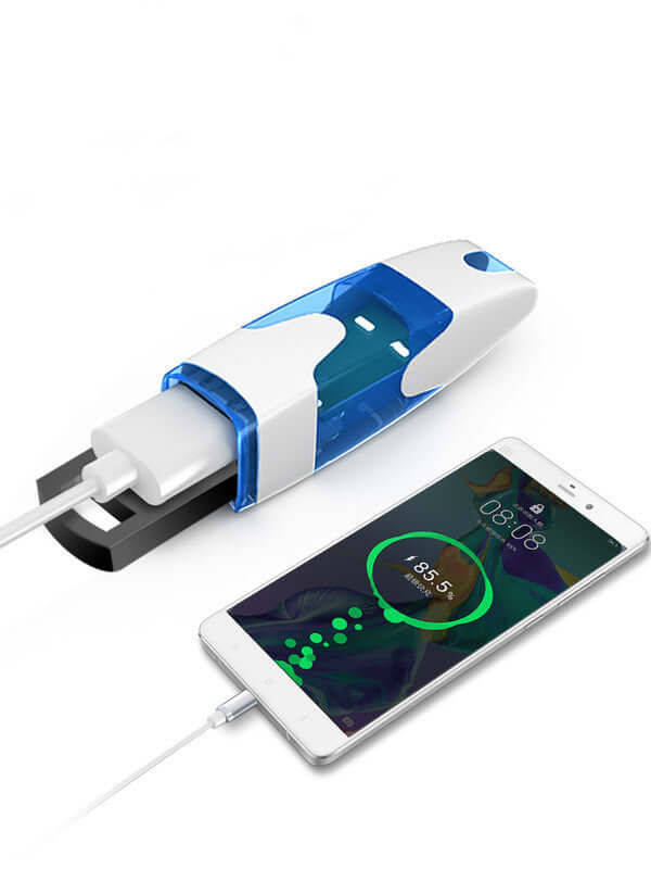 Future Tech  Car Charger Data Conversion Plug For Vehicle USB Extension Head