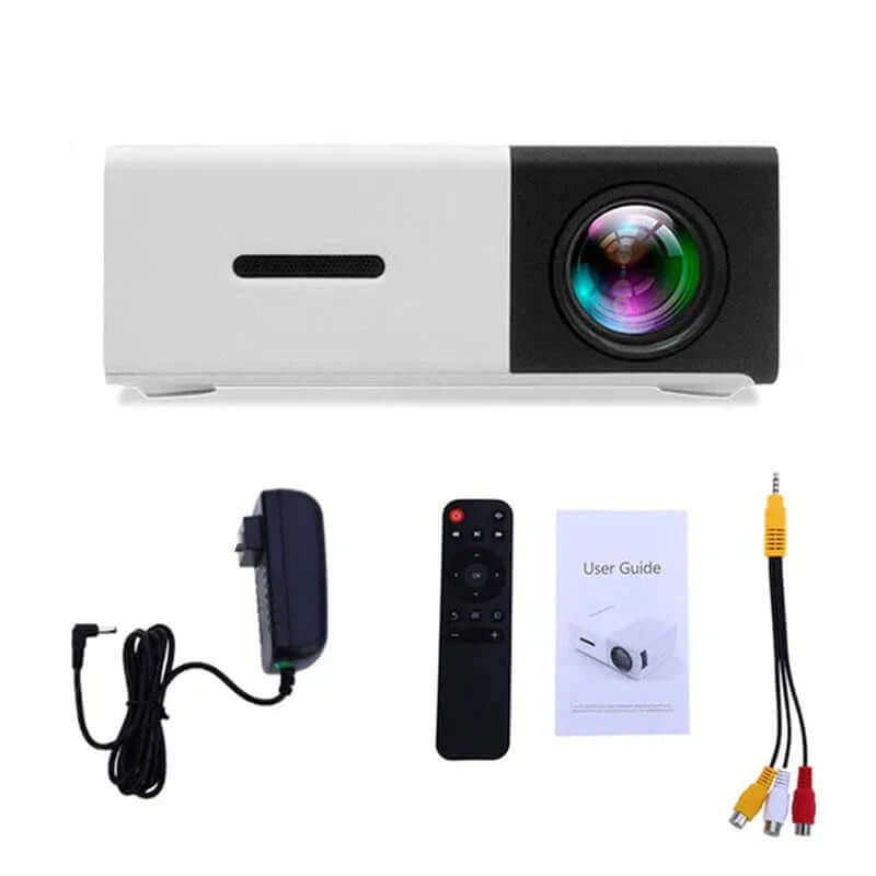 Future Tech Mini Projector – 1080P Full HD Support, 