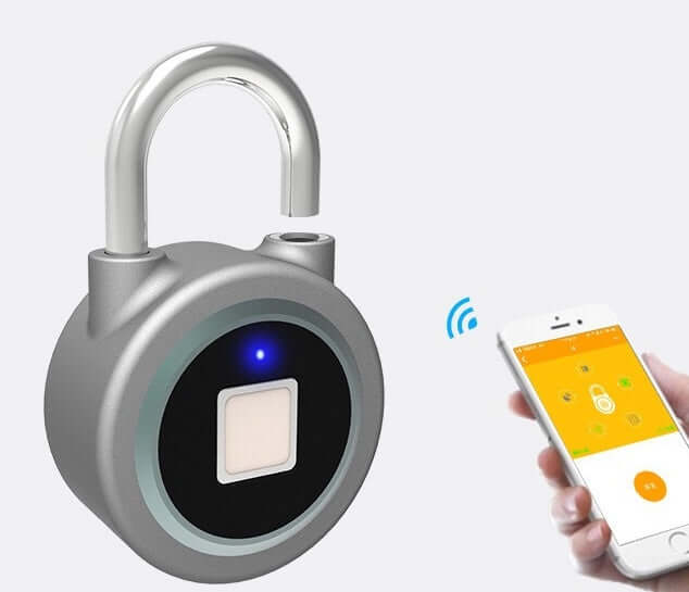 Future Tech Smart lock fingerprint padlock mobile phone APP contro