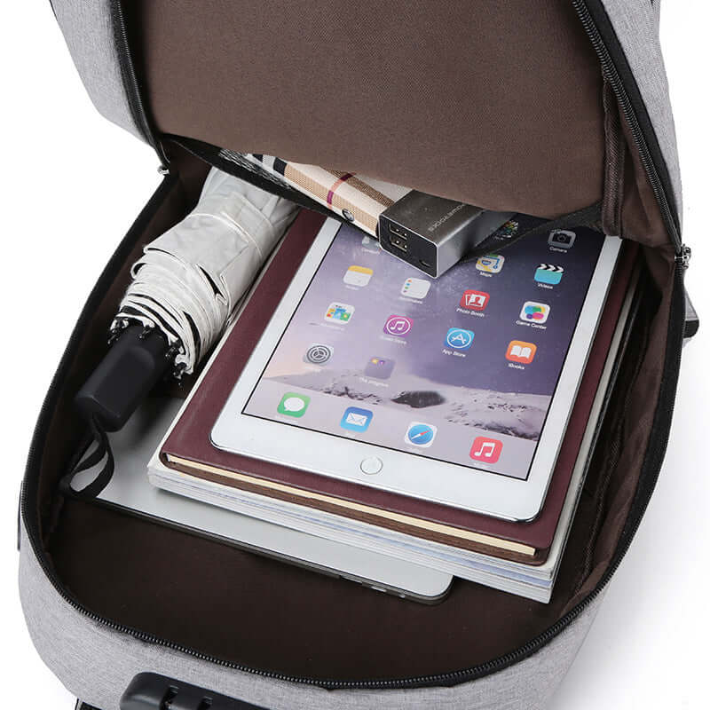 Future Tech Men's And Women's Anti-theft Charging Travel Backpack