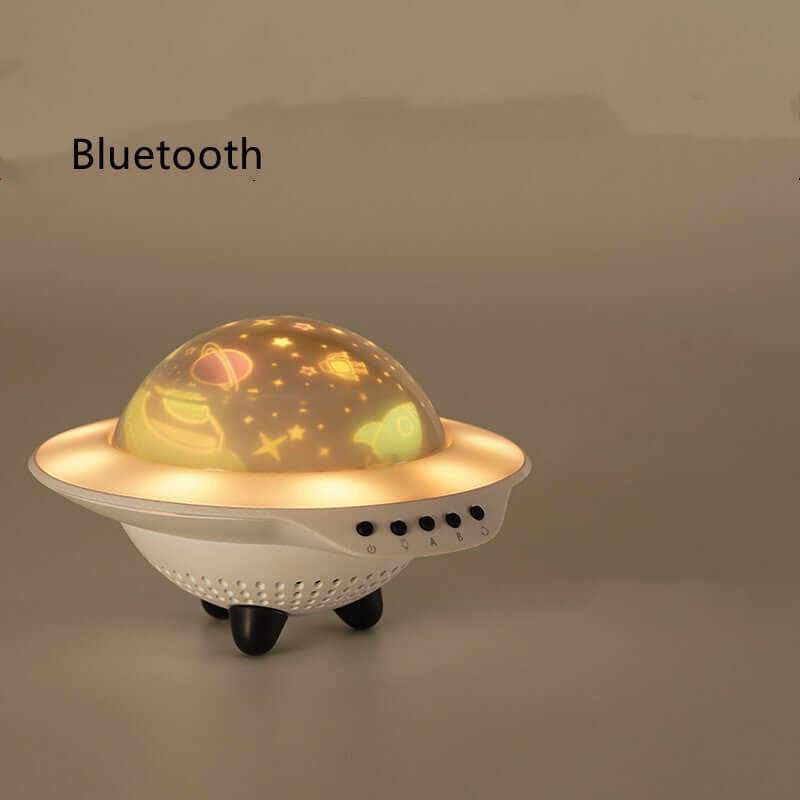 Future Tech flying saucer sky projector Bluetooth night light