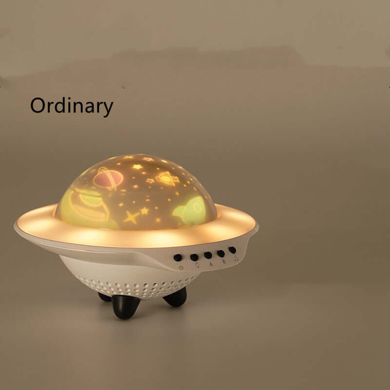 Future Tech flying saucer sky projector Bluetooth night light