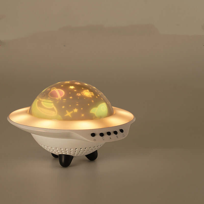 Future Tech flying saucer sky projector Bluetooth night light