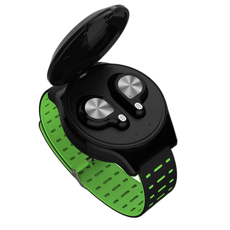 Future Tech Bluetooth 5.0 sports earbuds with wrist strap