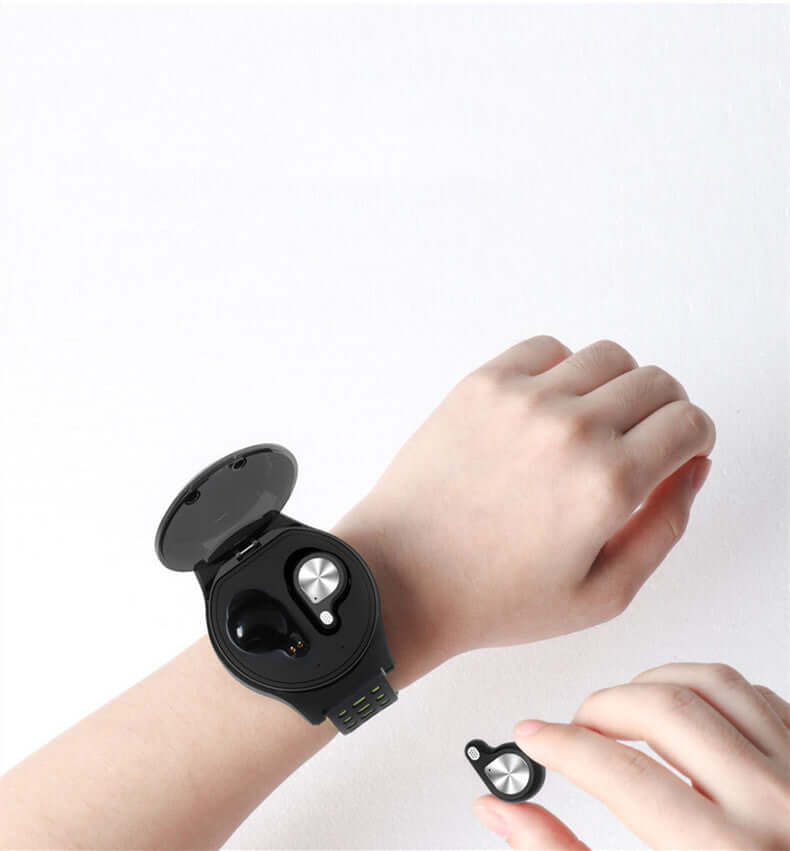 Future Tech Bluetooth 5.0 sports earbuds with wrist strap