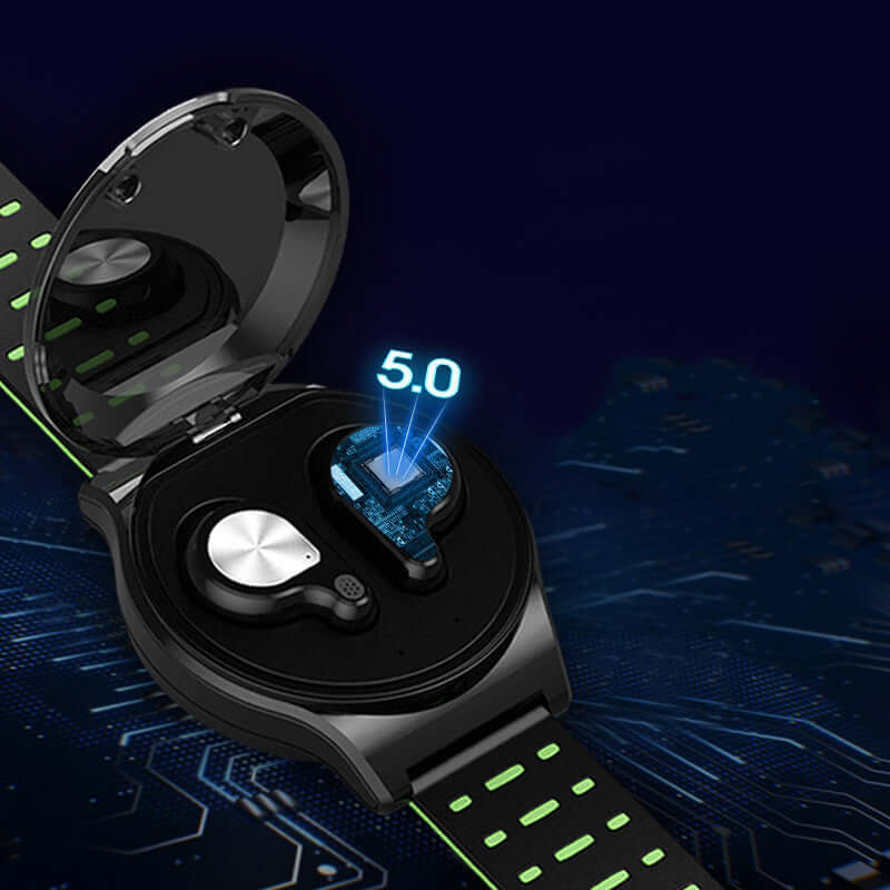 Future Tech Bluetooth 5.0 sports earbuds with wrist strap