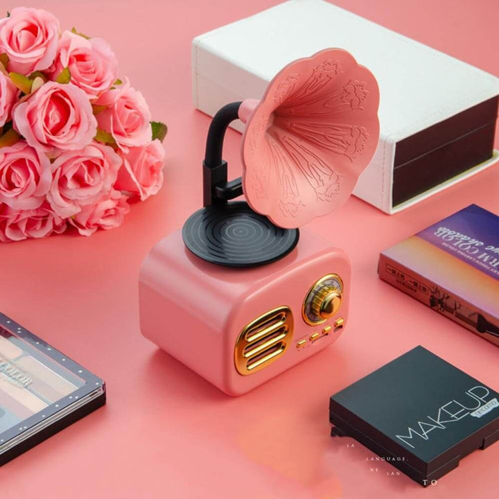Future Tech Retro gramophone portable bluetooth speaker