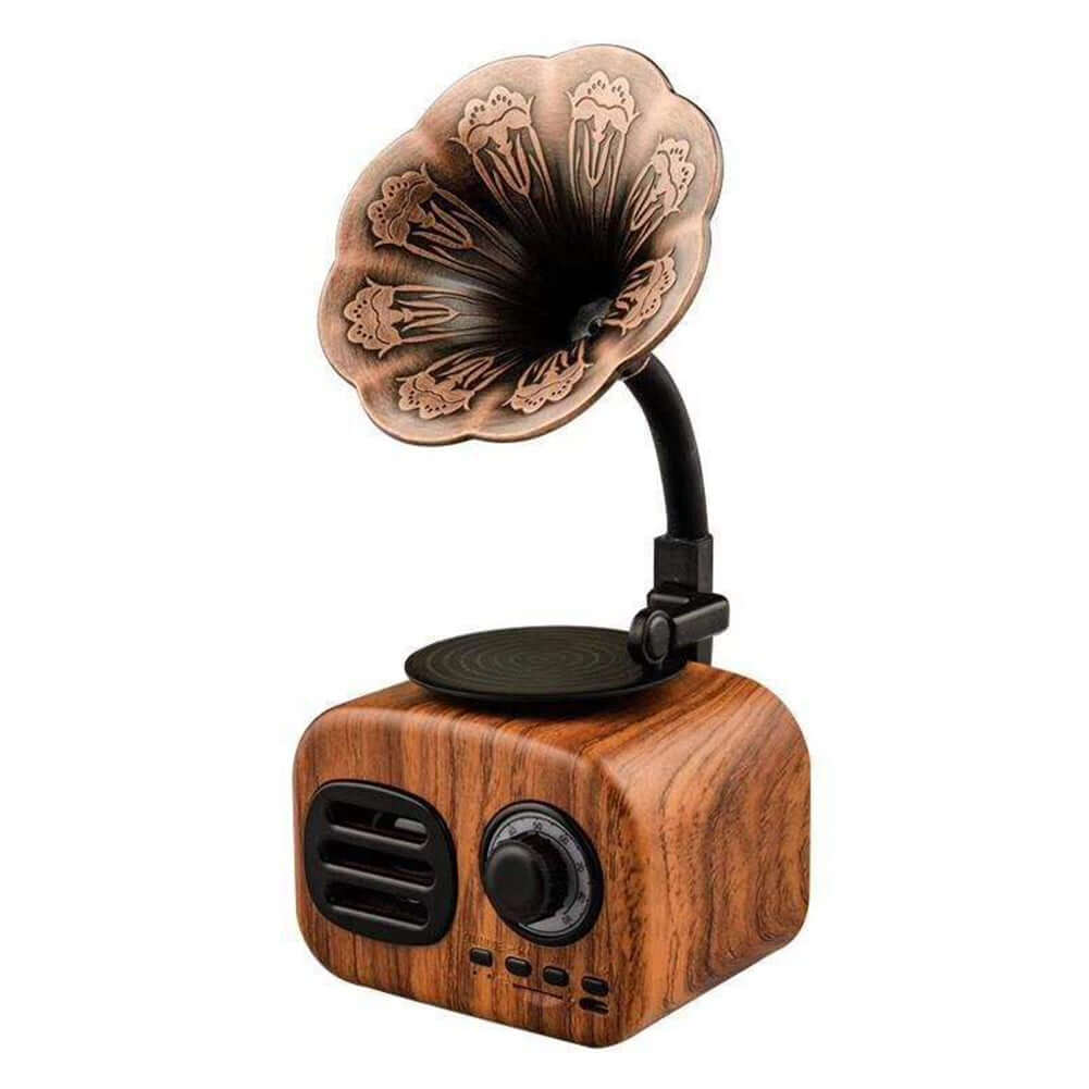 Future Tech Retro gramophone portable bluetooth speaker