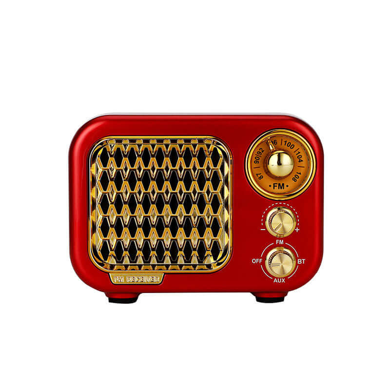 Future Tech Mini Retro Bluetooth Speaker Portable Card Small Speaker