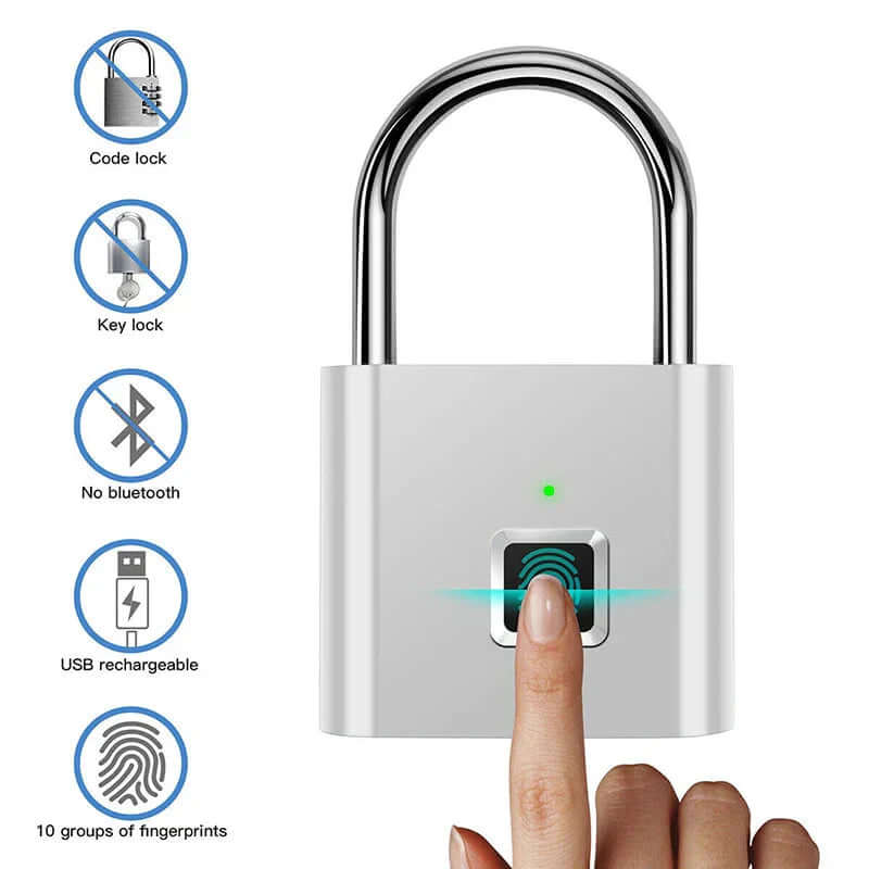 Future Tech Smart Fingerprint Padlock