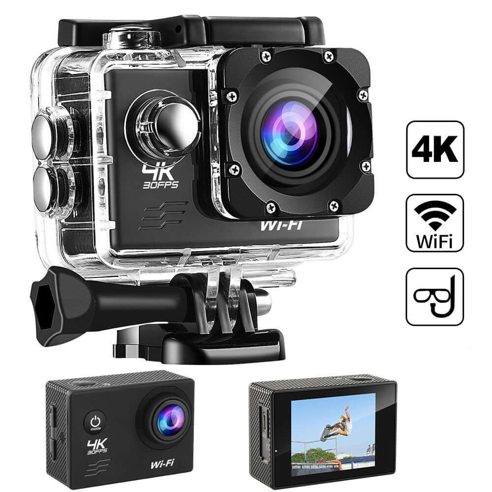 Future Tech 4K Waterproof Action Sports Camera