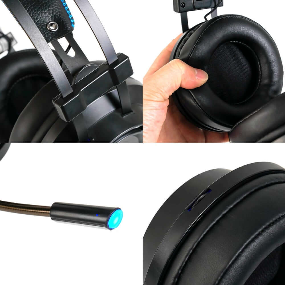 Future Tech 7.1 channel noise-cancelling professional gaming headset
