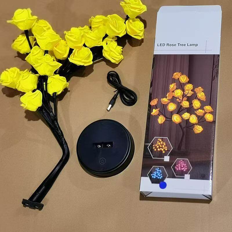 Future Tech LED rose tree decorative night light lamp