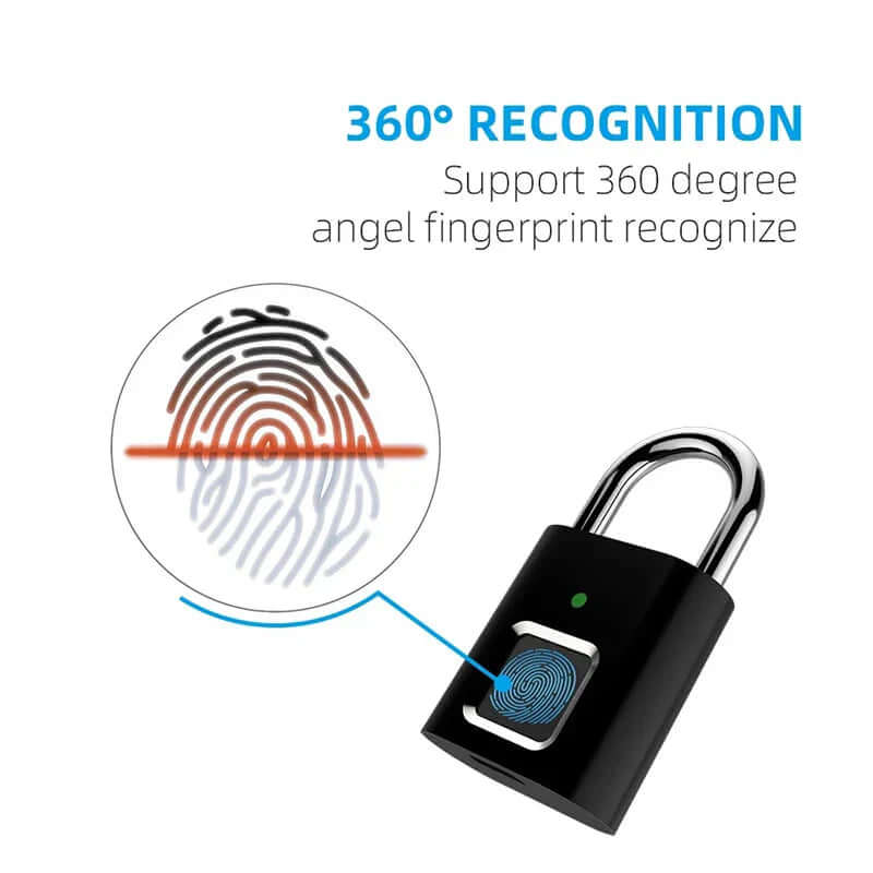 Future Tech Smart Fingerprint Padlock