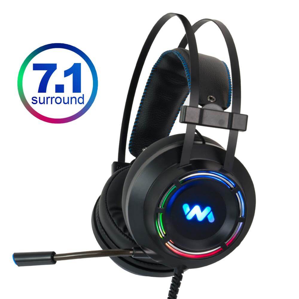 Future Tech 7.1 channel noise-cancelling professional gaming headset