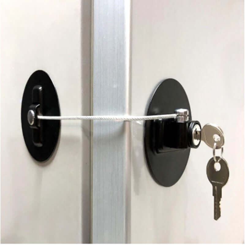 Future Tech Refrigerator Lock Child Lock Sliding Door Lock