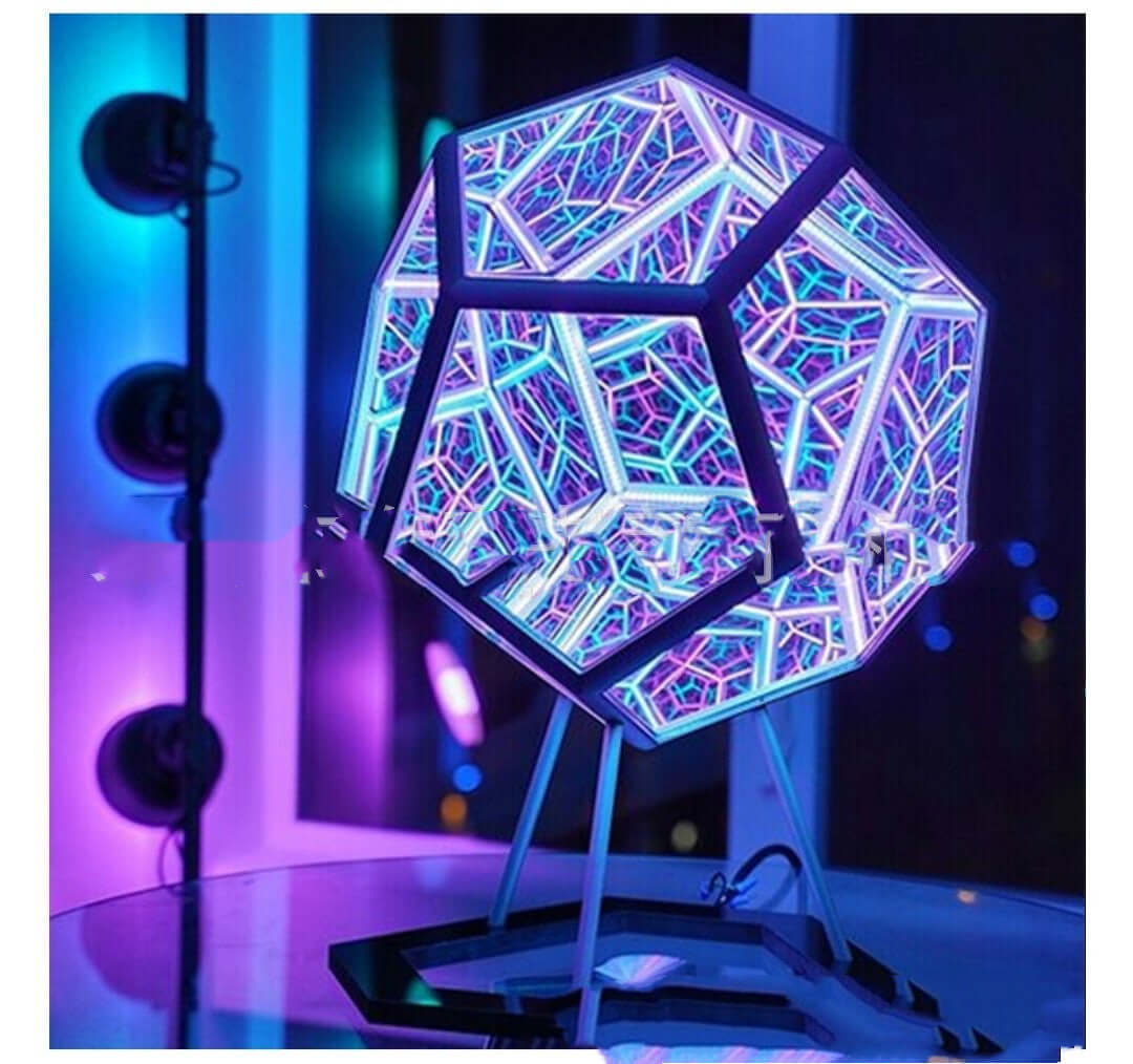 Future Tech infinite dodecahedron galaxy LED night light