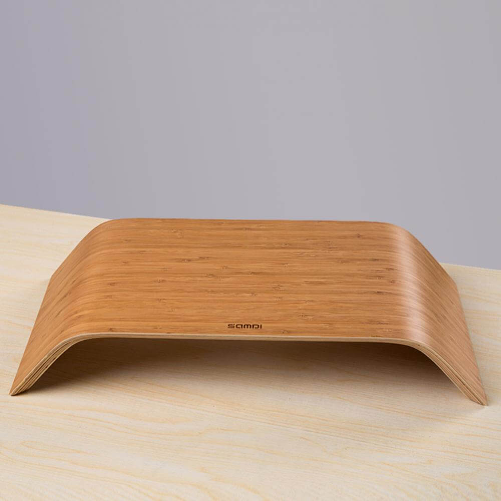 Future Tech Stability Bracket Laptop Walnut Stand