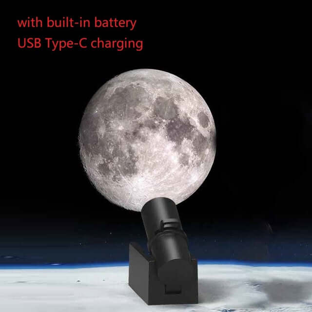 Future Tech 2-in-1 Earth Moon galaxy star projector lamp