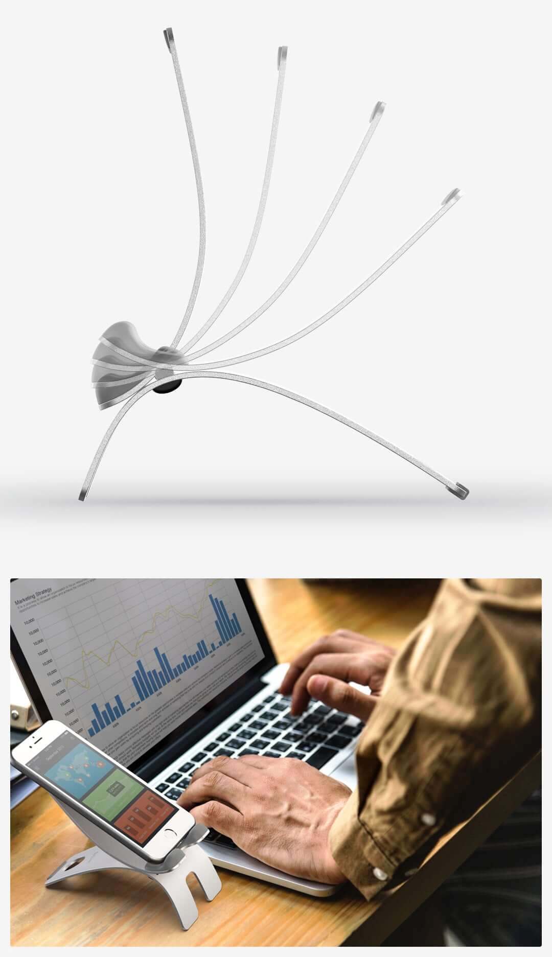 Future Tech IQUNIX Mobile Phone Holder