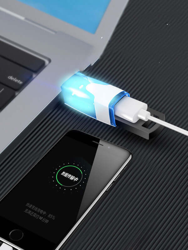 Future Tech  Car Charger Data Conversion Plug For Vehicle USB Extension Head