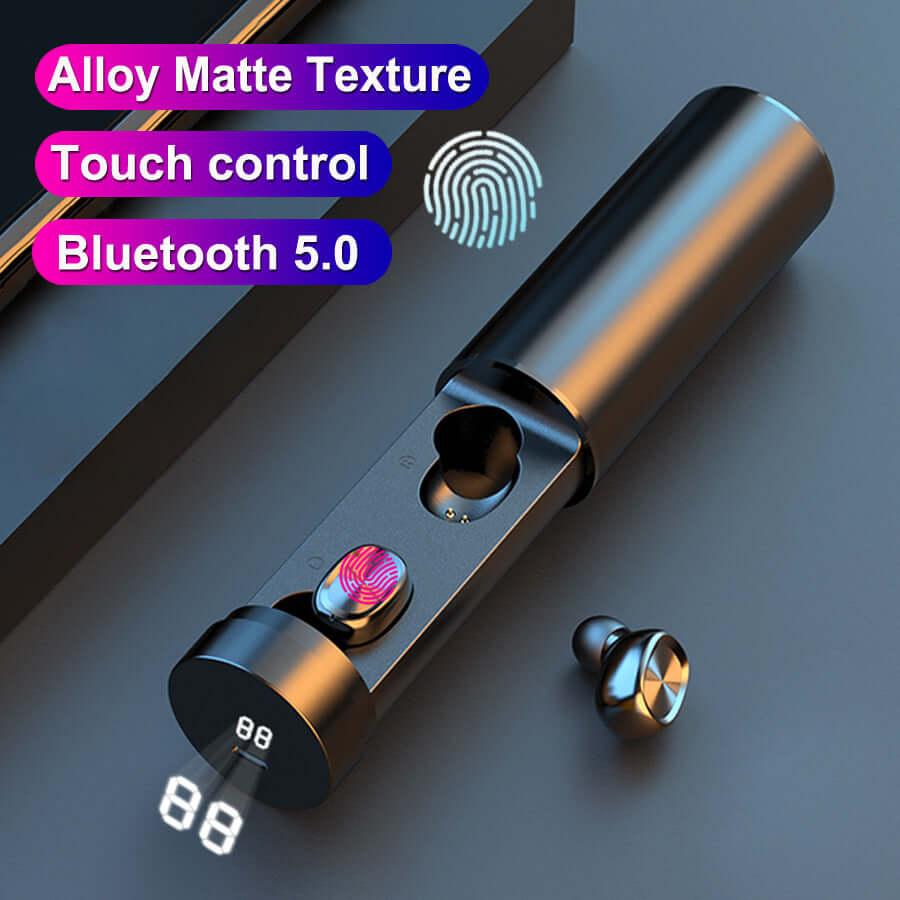 Future Tech Bluetooth 5.0 8D HiFi sports gaming earbuds