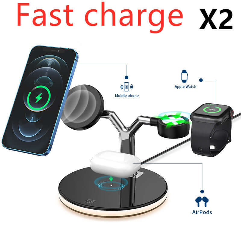 Future Tech 3 in 1 magnetic wireless charger for iPhone