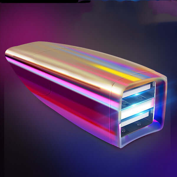 Future Tech  Car Charger Data Conversion Plug For Vehicle USB Extension Head