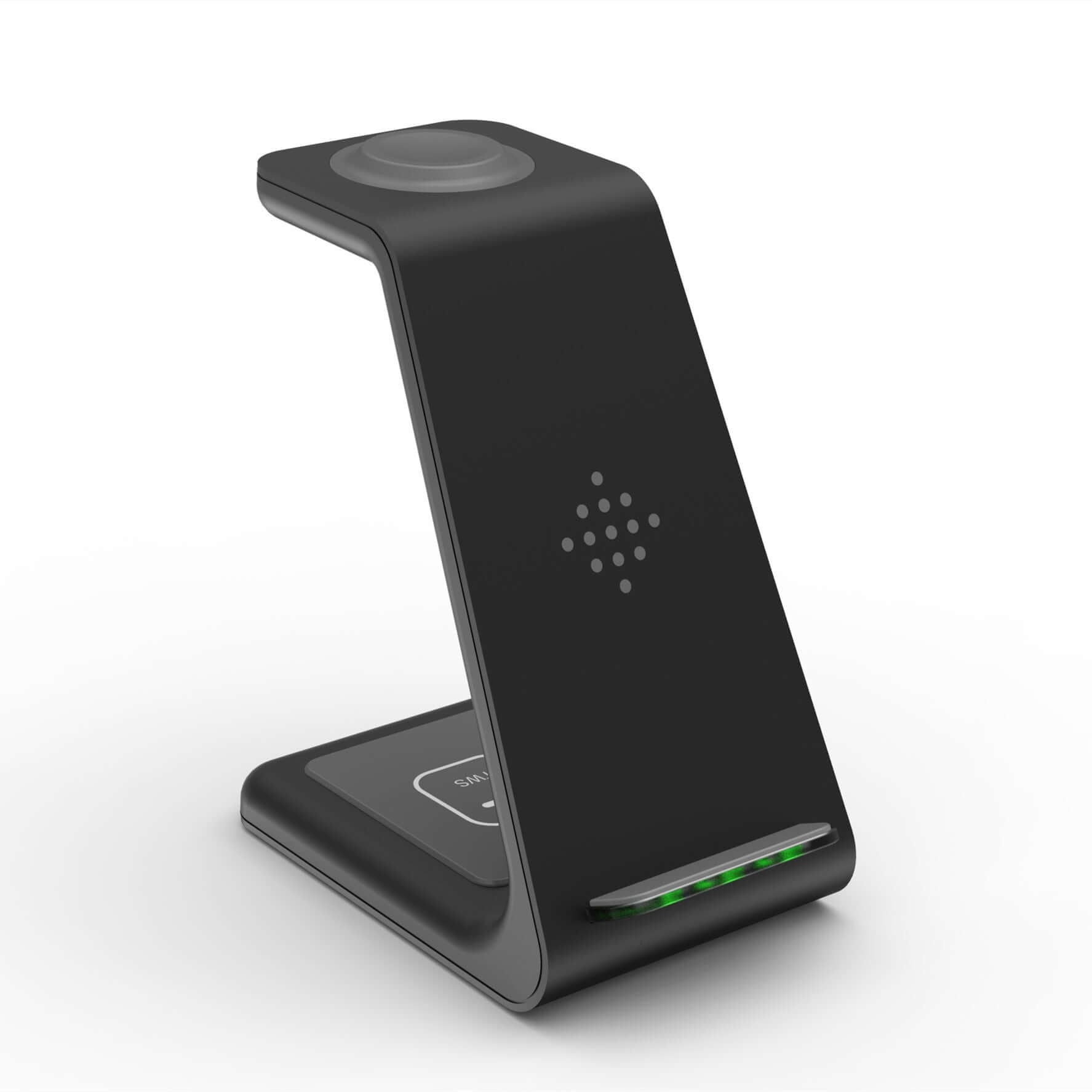 Future Tech 3 In 1 Fast Charging Station Wireless Charger 