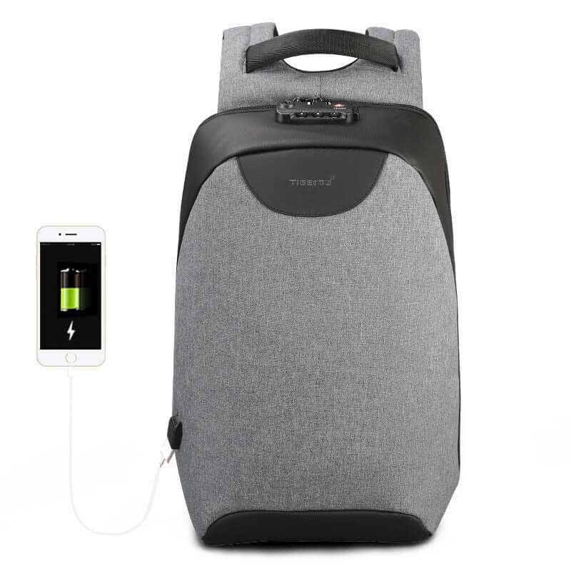 Future Tech Multifunctional Backpack Combination Lock Anti-theft Business