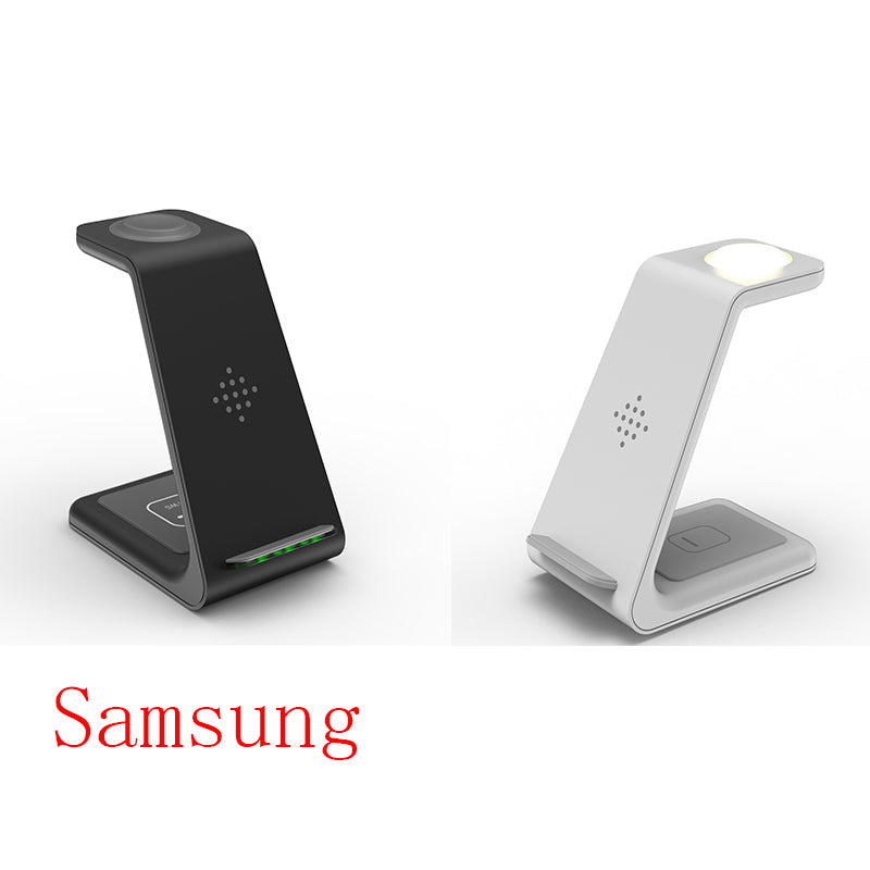 Future Tech 3 In 1 Fast Charging Station Wireless Charger 