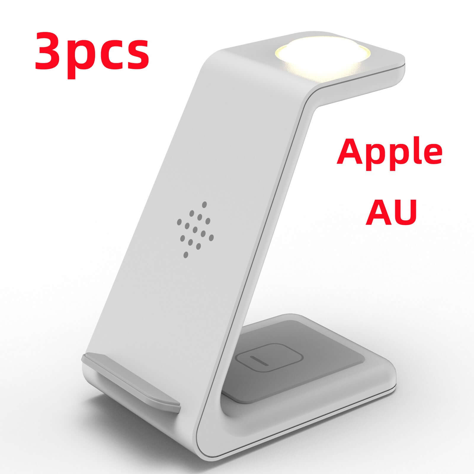 Future Tech 3 In 1 Fast Charging Station Wireless Charger 