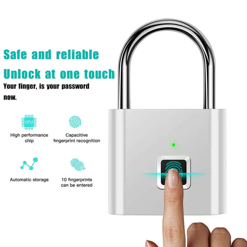 Future Tech Smart Fingerprint Padlock