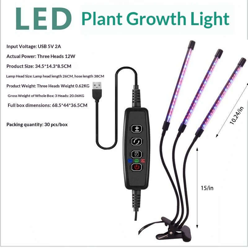 Future Tech LED Grow Lights For Plants And Greenery