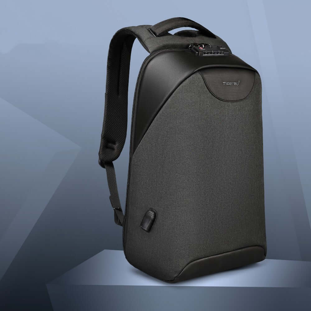 Future Tech Multifunctional Backpack Combination Lock Anti-theft Business