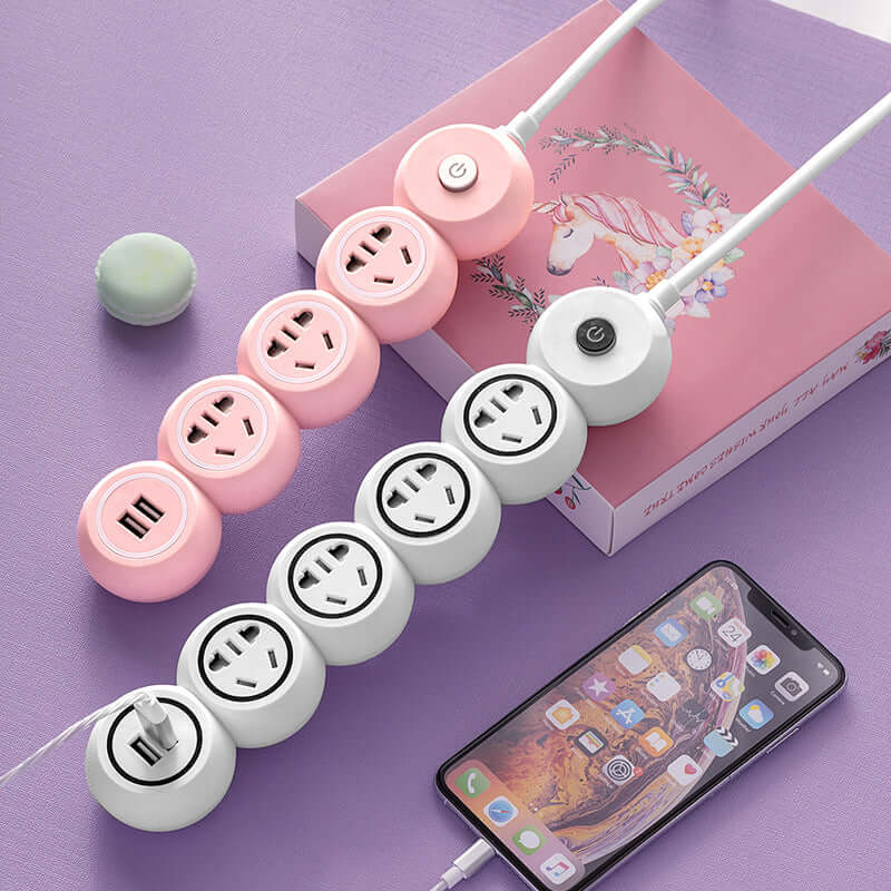 Future Tech power strip with USB ports