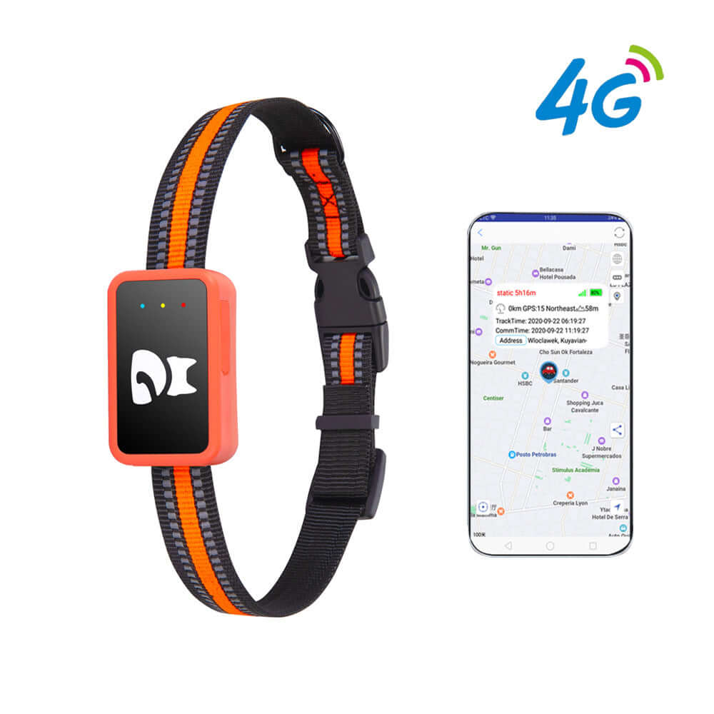 Future Tech GPS Locator Pet Collar Dog Cat Animal Anti-lost 