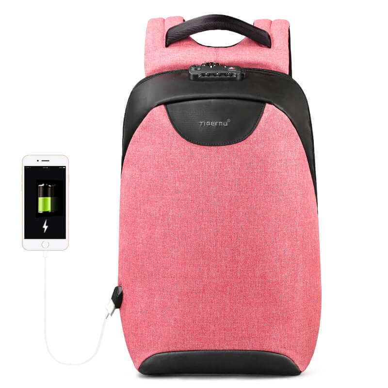 Future Tech Multifunctional Backpack Combination Lock Anti-theft Business