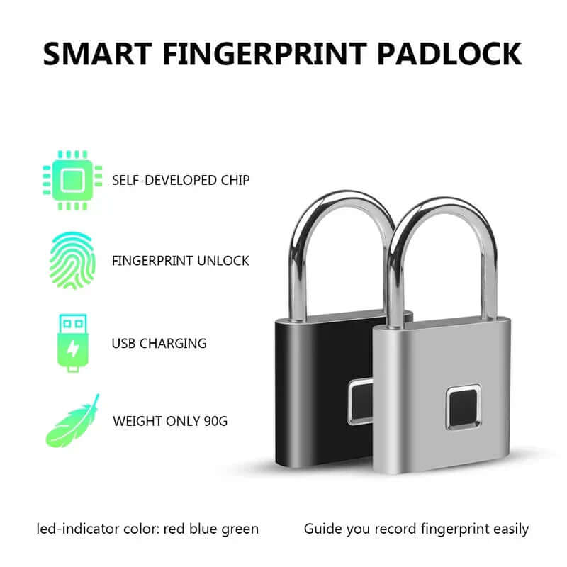 Future Tech Smart Fingerprint Padlock