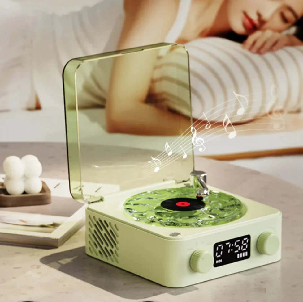 Future Tech Mini Retro White Noise Bluetooth Speaker