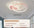 Future Tech Moon Cloud Children's Bedroom Ceiling Lamp with clouds, stars, and heart design.