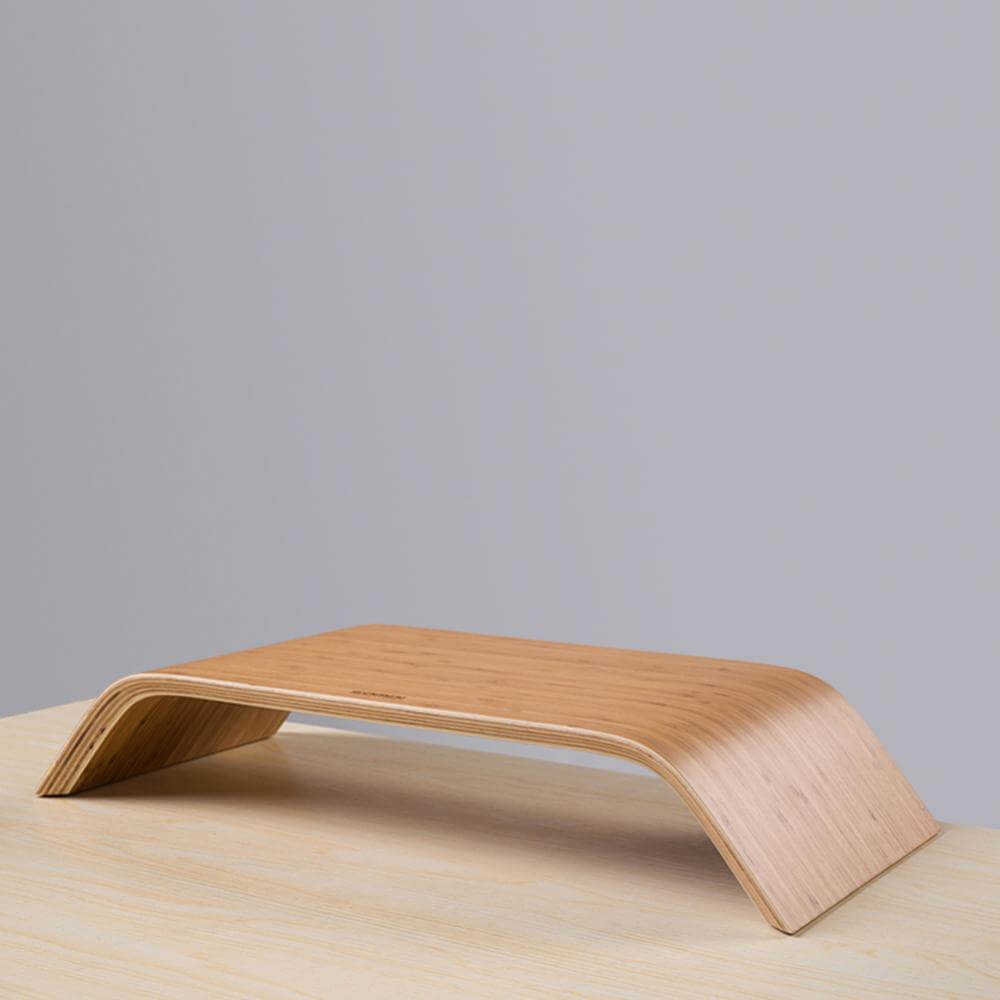 Future Tech Stability Bracket Laptop Walnut Stand