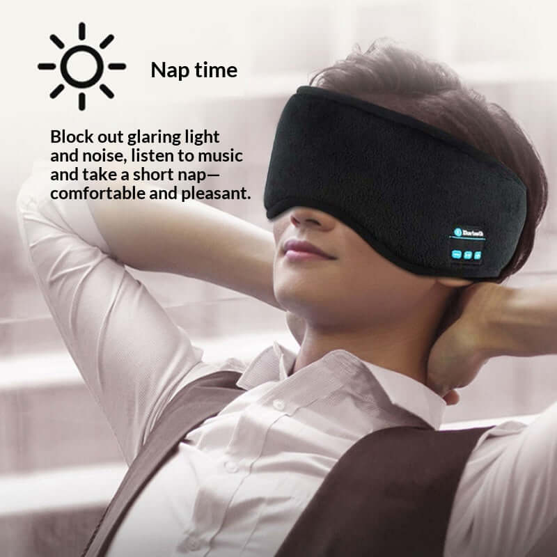 Future Tech wireless Bluetooth smart sleep eye mask with speakers