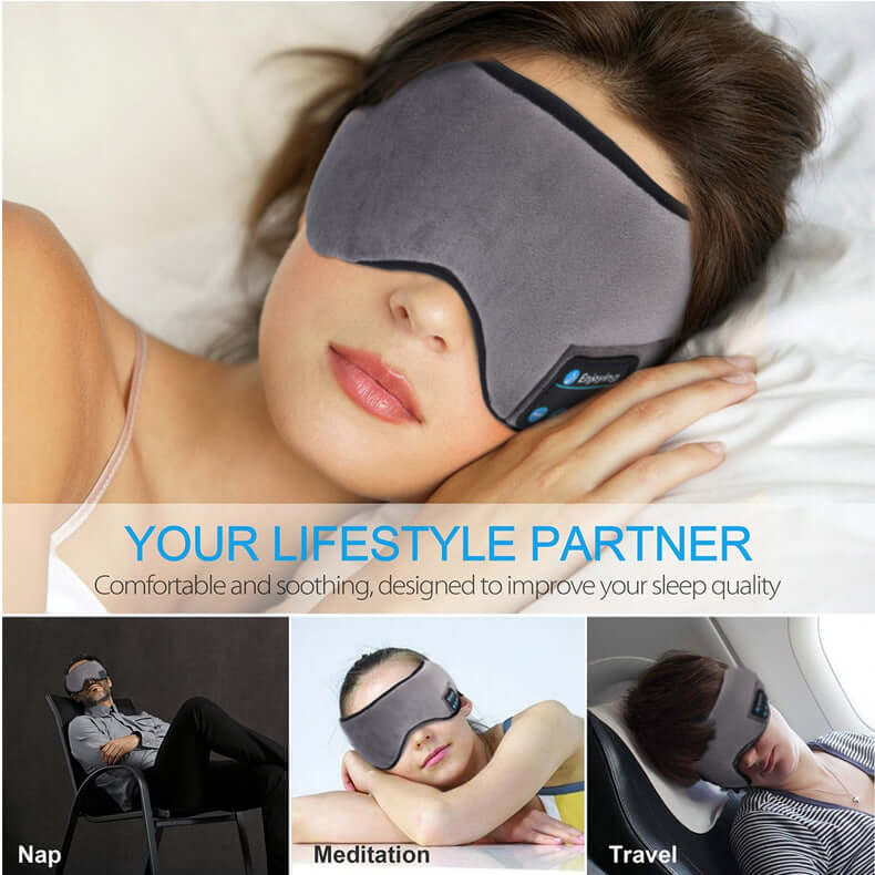 Future Tech wireless Bluetooth smart sleep eye mask with speakers