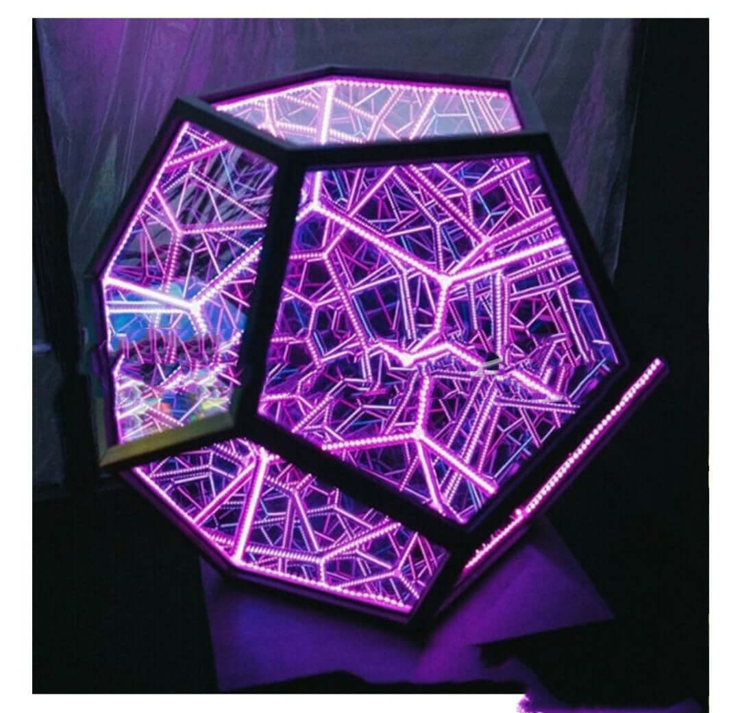 Future Tech infinite dodecahedron galaxy LED night light