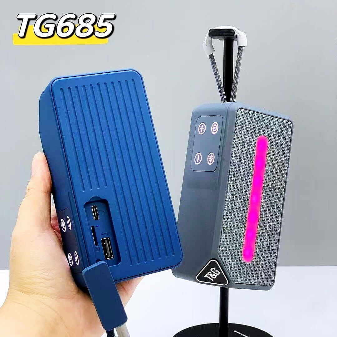 Future Tech Bluetooth Speaker Portable Card LED