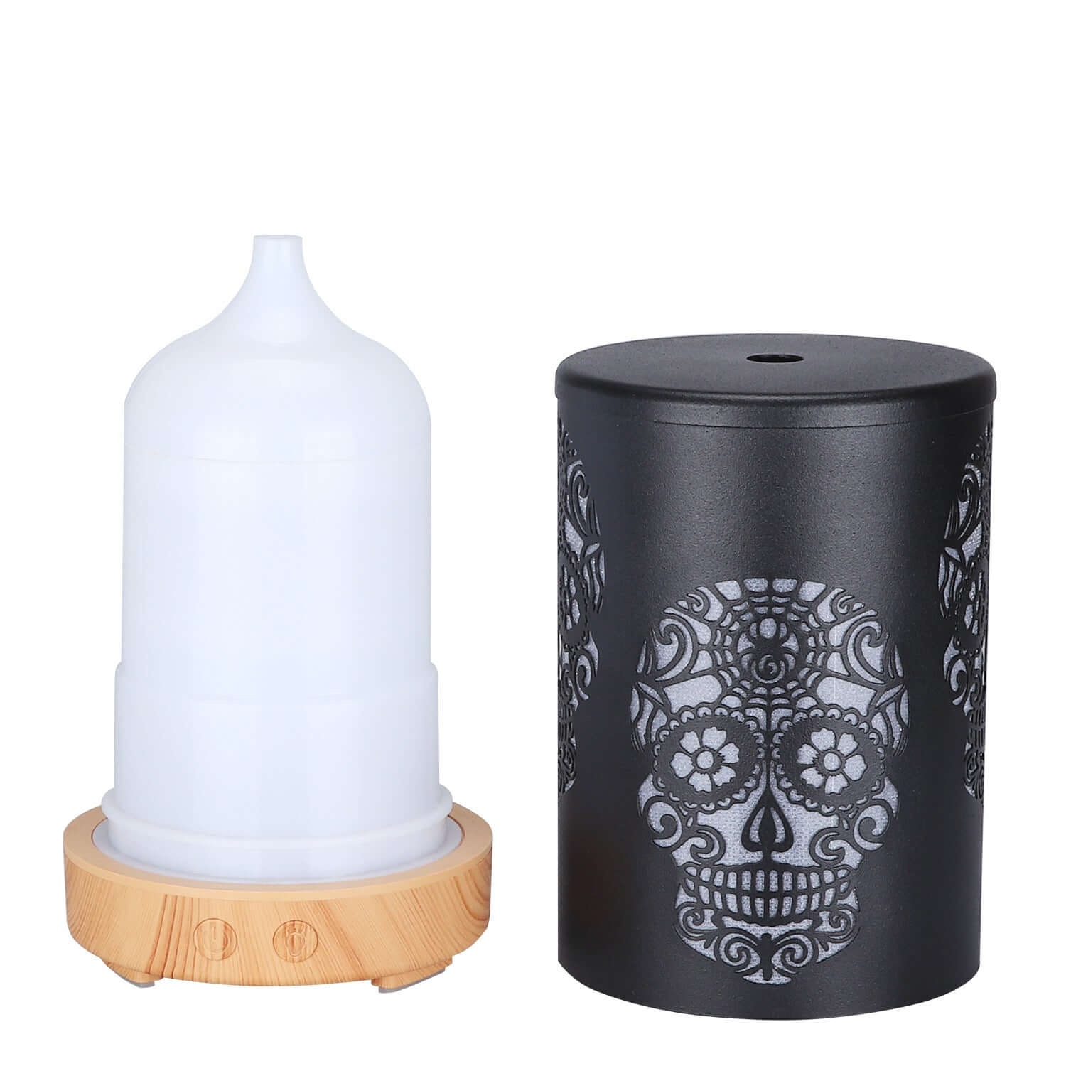 Future Tech skull head wrought iron aroma diffuser decor
