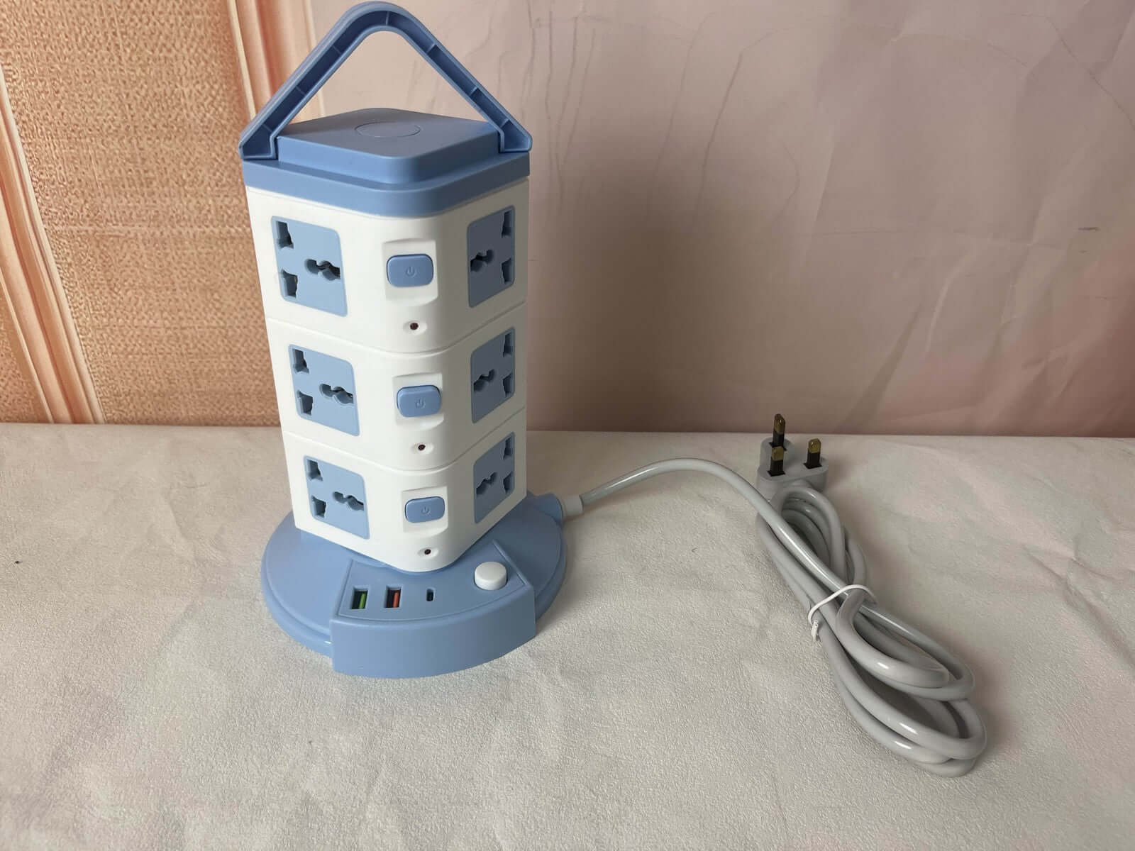 Future Tech 12-Way Tower Extension Lead with USB Ports