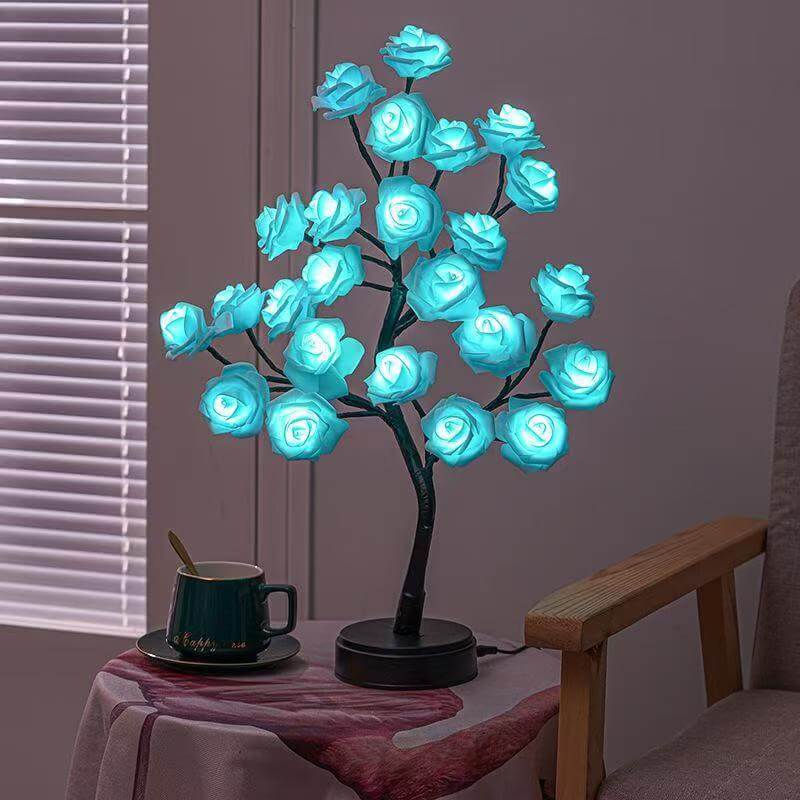 Future Tech LED rose tree decorative night light lamp