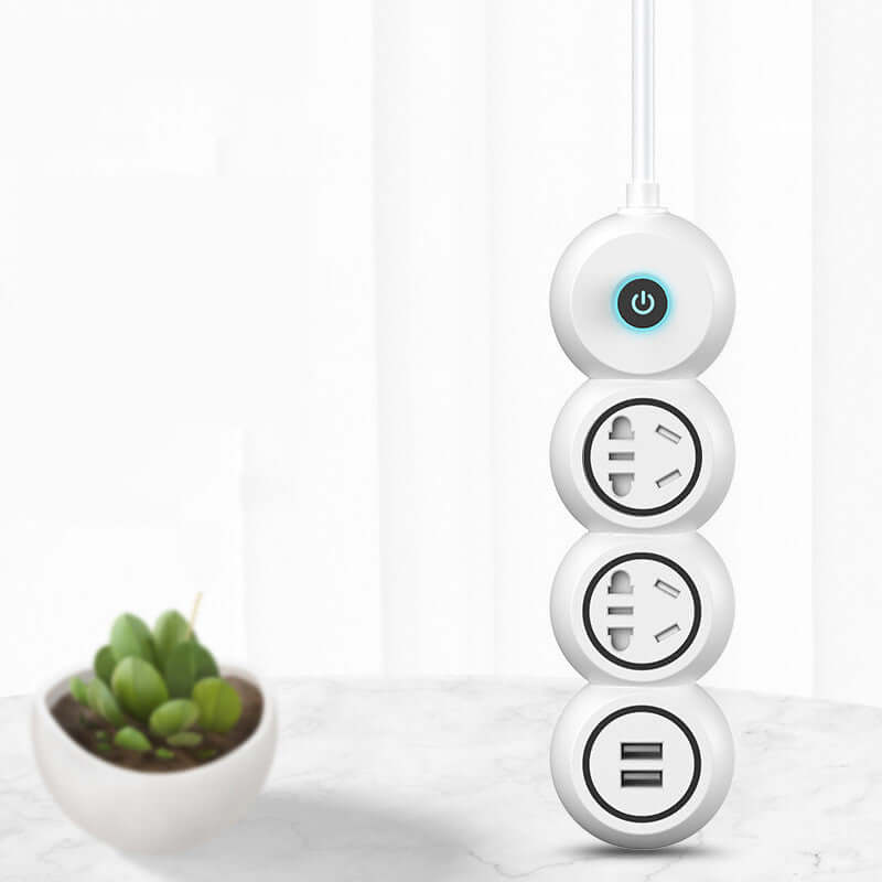 Future Tech power strip with USB ports